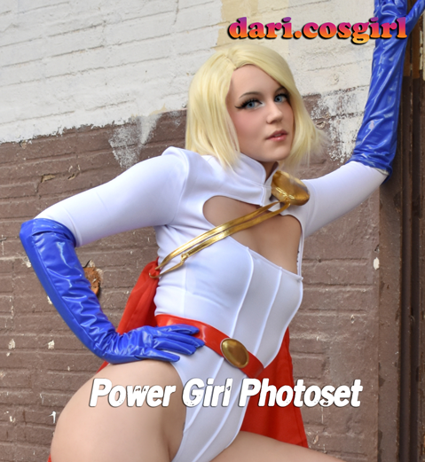 Power Girl DIGITAL Photoset