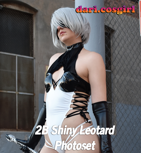 2B Shiny Leotard DIGITAL Photoset
