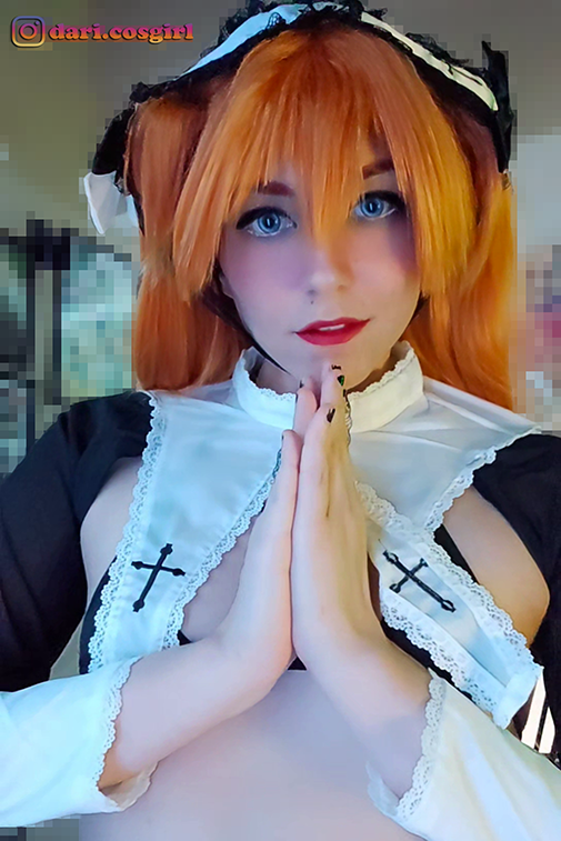 Asuka Nun Praying Print