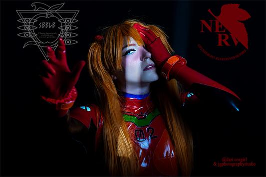 Asuka Plugsuit Reaching Out Print